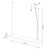 Suspension Acier Blanc G13 1 Spark