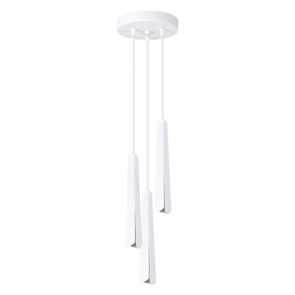 Suspension Acier Blanc G9 3 Prysm