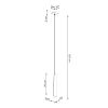 Suspension Acier Noir G9 1 Prysm