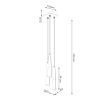 Suspension Acier Noir G9 3 Prysm