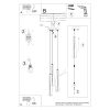 Suspension Acier Noir G9 3 Prysm