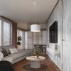 Suspension Tissu Blanc E27 1 Nova 30
