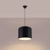 Suspension Tissu Noir E27 1 Nova 30