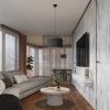 Suspension Tissu Noir E27 1 Nova 30