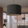 Suspension Tissu Noir E27 1 Nova 30