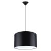 Suspension Tissu Noir E27 1 Nova 40