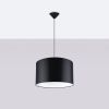 Suspension Tissu Noir E27 1 Nova 40