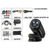 Mini caméra de sport HD 1080p / Etanche jusqu'à 20 mètres / LED / Lumière laser / HDMI