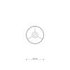 Suspension PVC Multicolore E27 1 Licorne 30