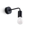 Applique Acier Noir E27 1 Norah