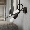 Suspension Acier Noir E27 6 Levar