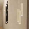 Suspension Acier Beige GU10 1 Lagos