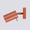 Applique Acier Ocre Rouge GU10 1 Ring