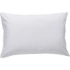 Lot 2 Protèges oreiller 50x70 cm Polyester Quilte Blanc