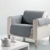 Protège fauteuil 150x175 cm Polyester Gris