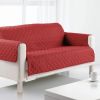 Protège canapé 2 places 175x210 cm Polyester Rouge