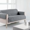 Protège canapé 2 places 175x210 cm Polyester Gris