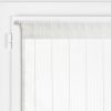 Lot de 2 voilages 45x90 cm Polyester Blanc