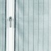 Lot de 2 voilages 60x120 cm Polyester Gris