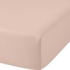 Drap housse 140x190 cm Bambou Métis Rose