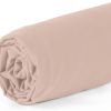 Drap housse 160x200 cm Bambou Métis Rose