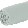 Drap housse 140x190 cm Bambou Métis Vert