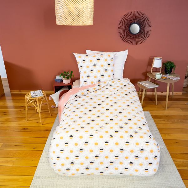 Parure de lit enfant 140x200 cm Coton Bci Terramea