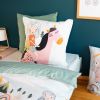 Parure de lit enfant 140x200 cm Coton Bci Tess Rando