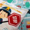 Parure de lit enfant 140x200 cm Coton Bci Kids_Fuego