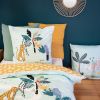 Parure de lit enfant 140x200 cm Coton Bci Jugle Mania
