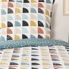 Parure de lit enfant 140x200 cm Polycoton Blue