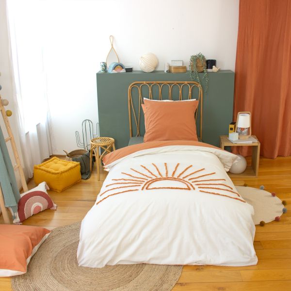 Parure de lit enfant 140x200 cm Coton Solez