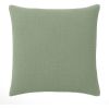 Taie d'oreiller 65x65 cm Gaze de Coton Lavé Vert Givrée
