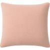 Taie d'oreiller 65x65 cm Gaze de Coton Lavé Rose Lotus