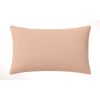 Taie d'oreiller 50x70 cm Gaze de Coton Lavé Rose Lotus
