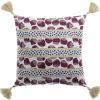 Coussin déco Réversible 40x40 cm Coton Évana