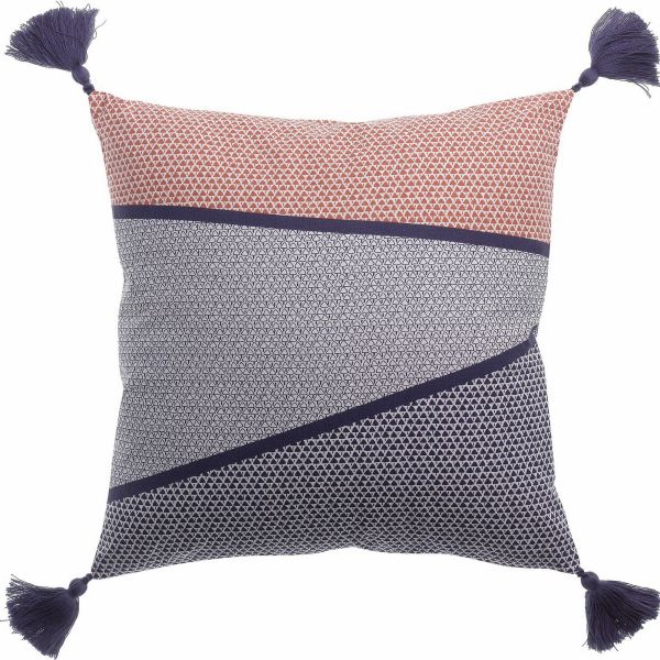 Coussin déco 40x40 cm Coton Soline
