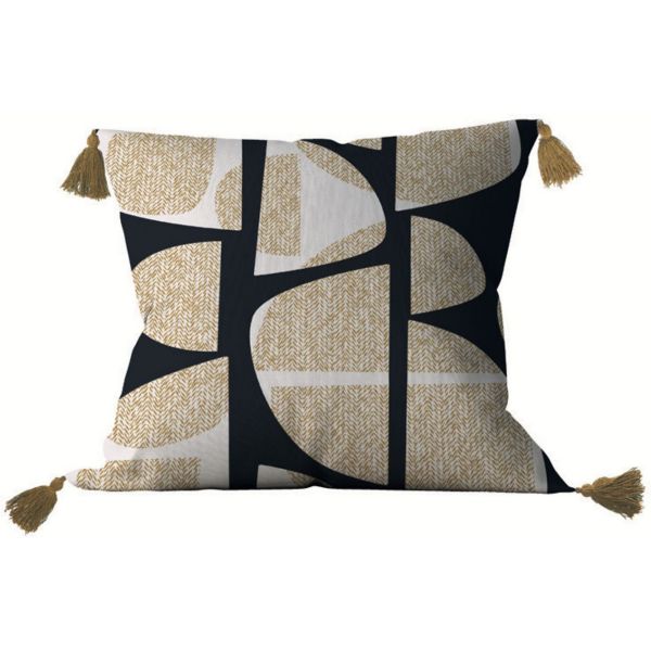Coussin déco Réversible 40x40 cm Coton Néolia