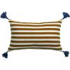 Coussin déco 30x50 cm Coton Saphir
