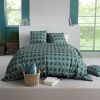 Parure de lit 220x240 cm Coton 57 fils Celestia