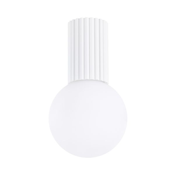 Plafonnier Aluminium Blanc G9 1 Halo
