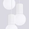 Suspension Aluminium Blanc G9 3 Halo