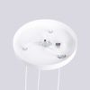 Suspension Aluminium Blanc G9 3 Halo
