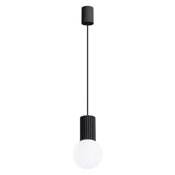 Suspension Aluminium Noir G9 1 Halo