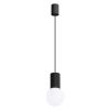 Suspension Aluminium Noir G9 1 Halo