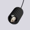 Suspension Aluminium Noir G9 1 Halo