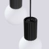 Suspension Aluminium Noir G9 3 Halo