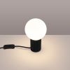 Lampe à poser Aluminium Noir G9 1 Halo