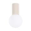 Plafonnier Aluminium Beige G9 1 Halo