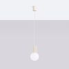Suspension Aluminium Beige G9 1 Halo